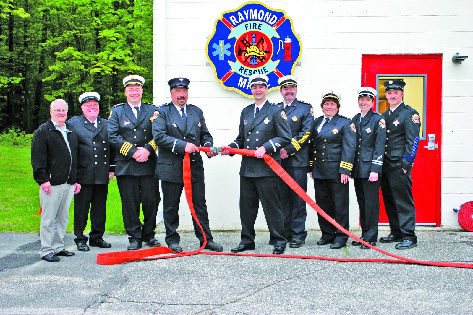 The Windham Eagle Remodeled Raymond fire station rededication by Leah