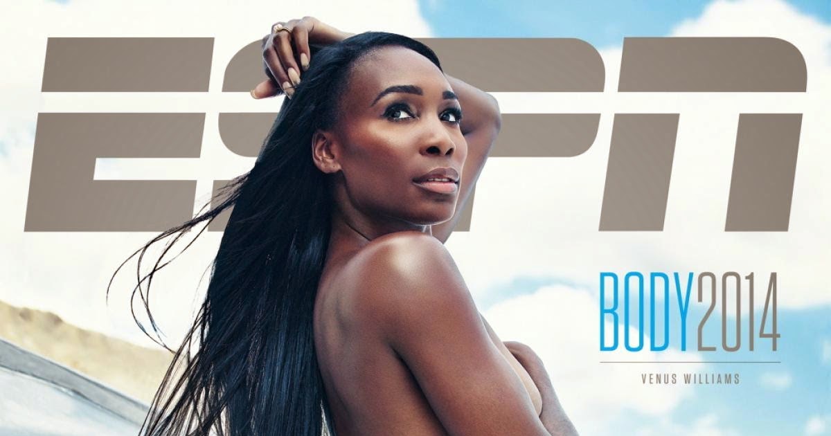 Hot shot: Venus Williams poses nude for ESPN's Body Issue.