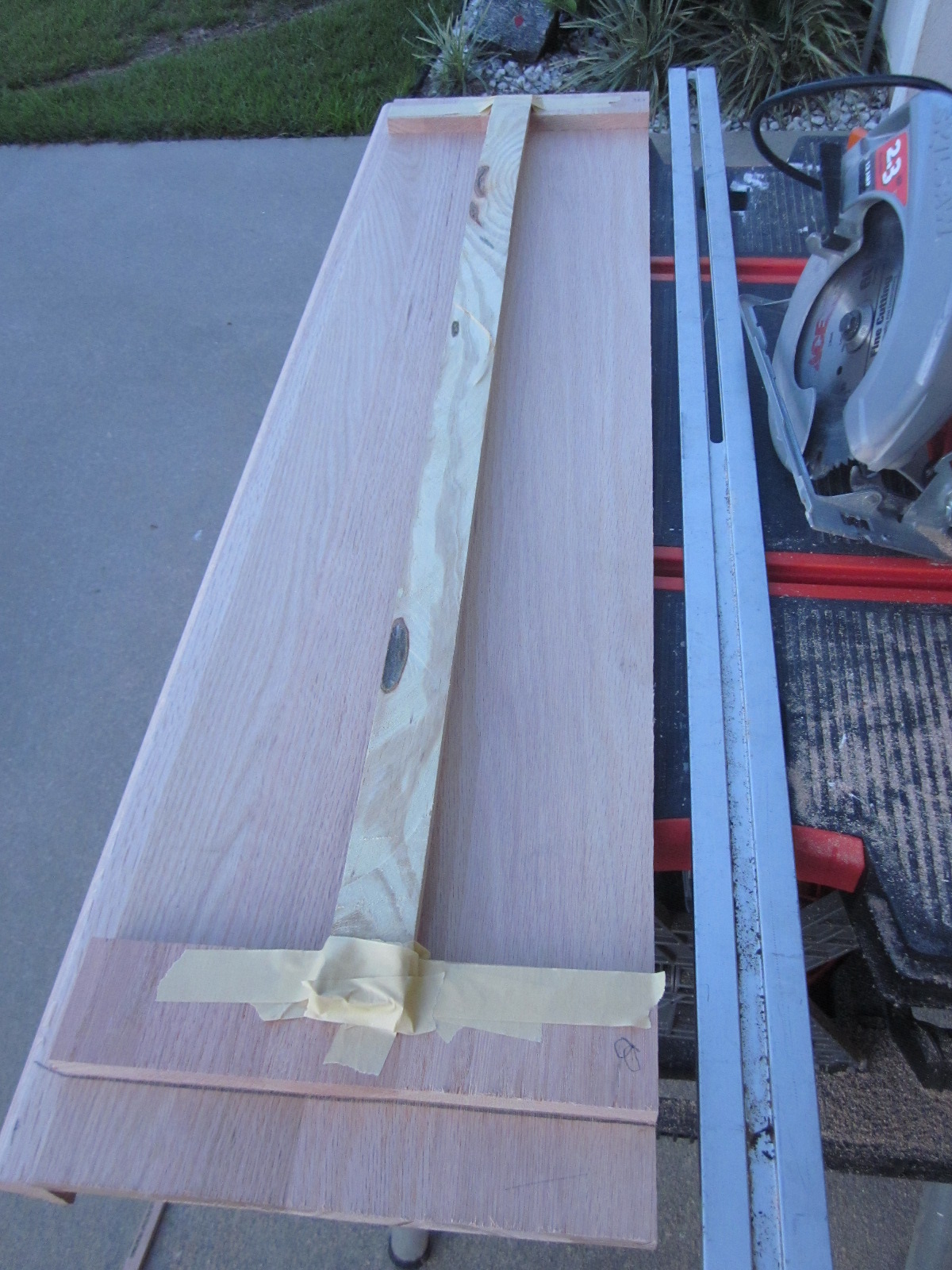 Lipstick and a Brad Nailer are the only essentials Stair Project