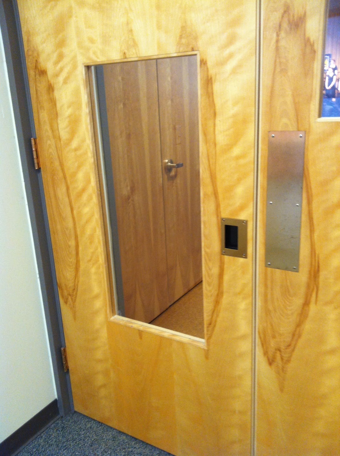 Thoughts on UX Norman doors in a church