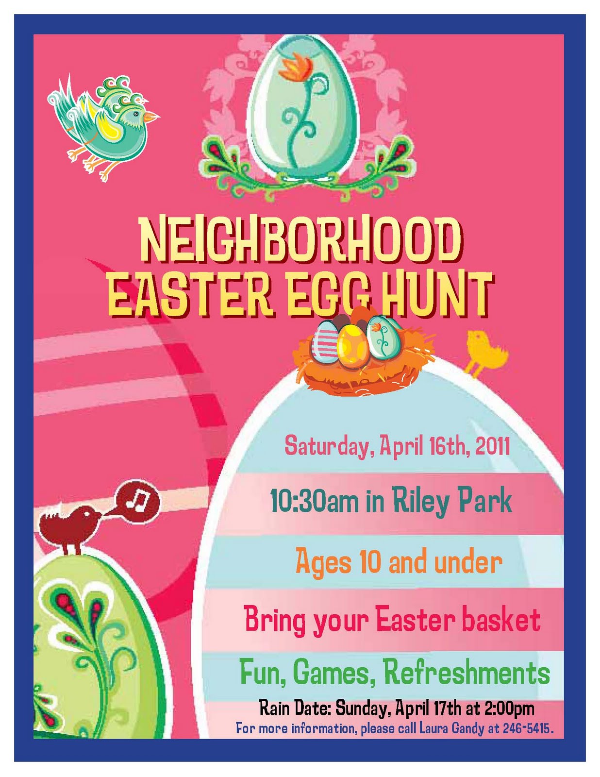Easter Event Poster
