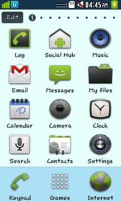 Download Android Gingerbread Theme for bada - wave Crazy Buddy