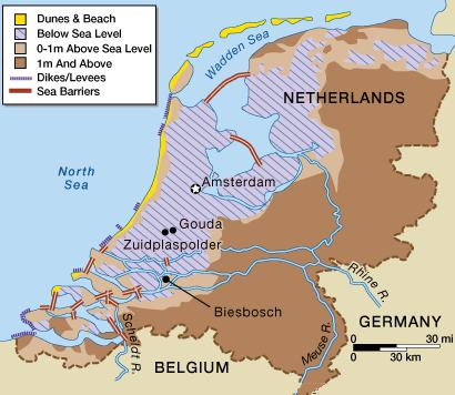 Expedition Earth: The Netherlands - a low-lying country