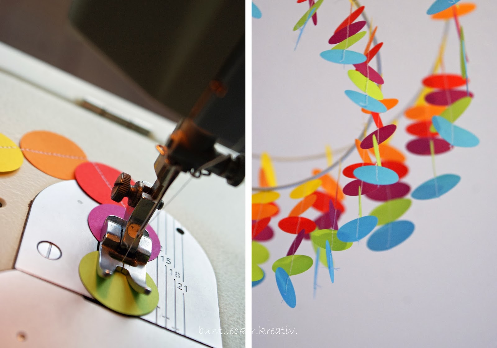 bunt.lecker.kreativ: Es bleibt bunt...Mobile...