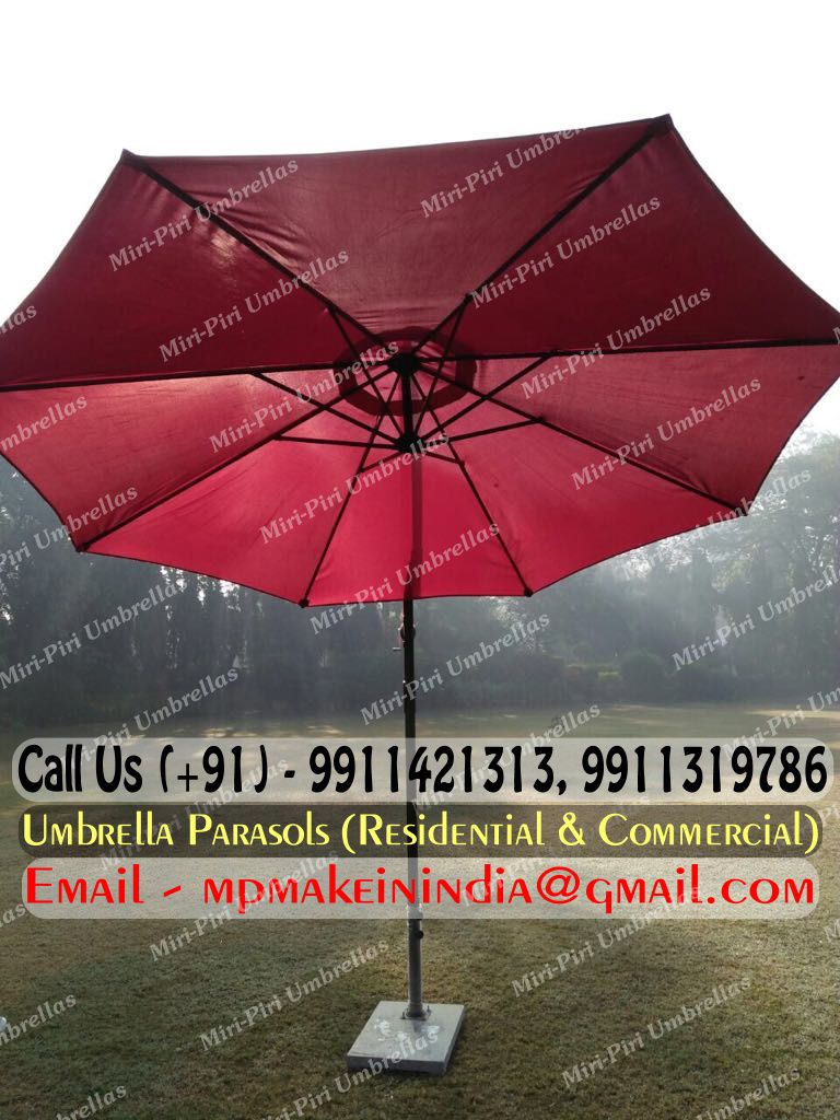 Side Pole Garden Umbrella Manufacturing Companies, Producers, Production Center in Delhi, India