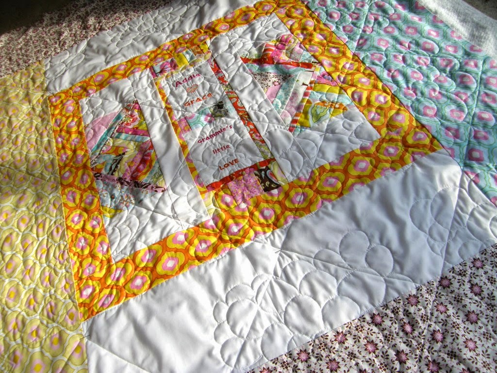 The Woman on the Hill Addie's Quilt FMQ