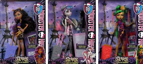 monster high friday night frights dolls