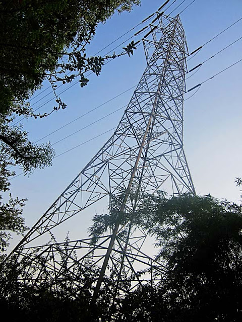 electricity transmission tower