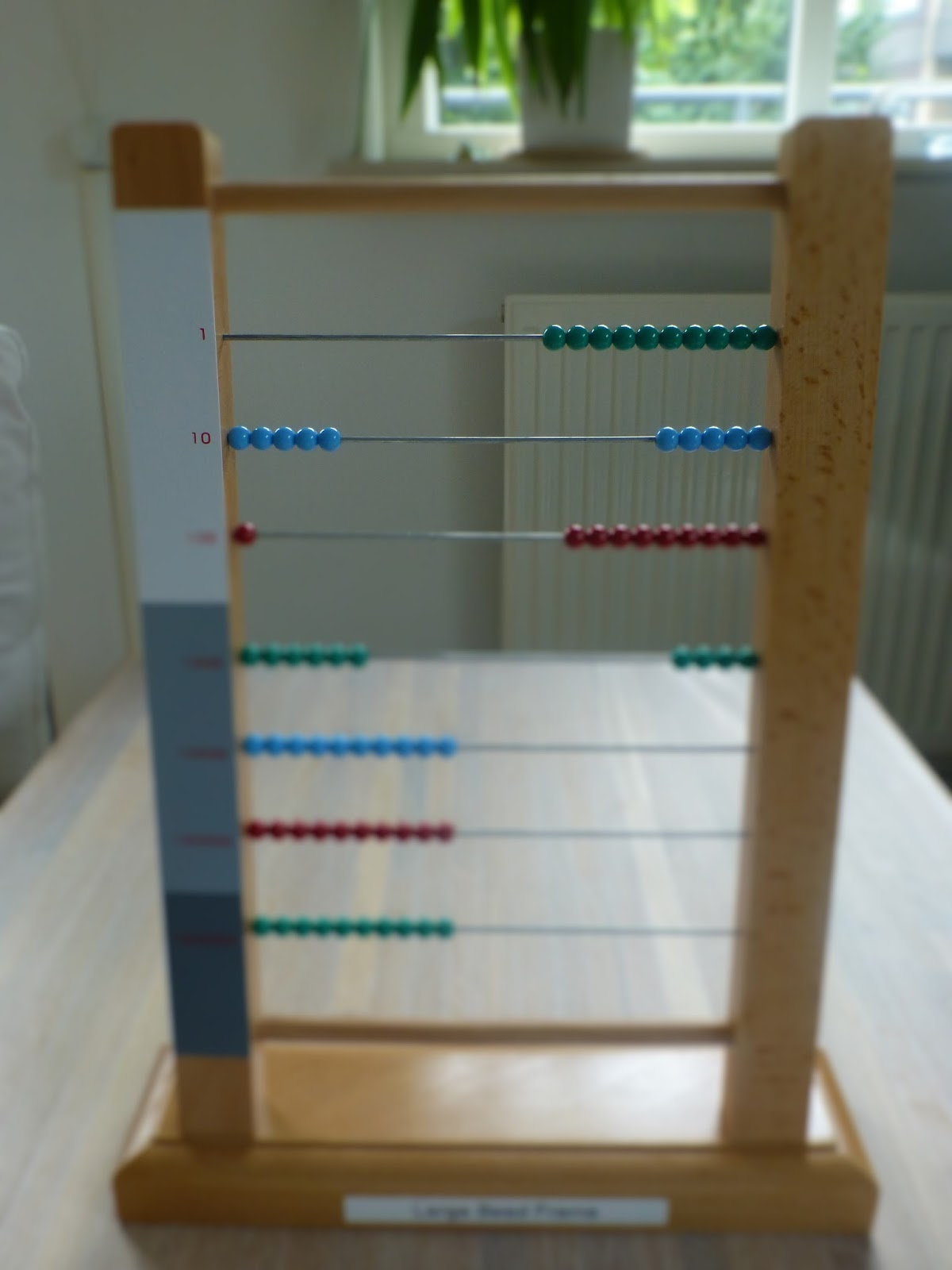 Family FECS Montessori Activity Small Bead Frame Dynamic