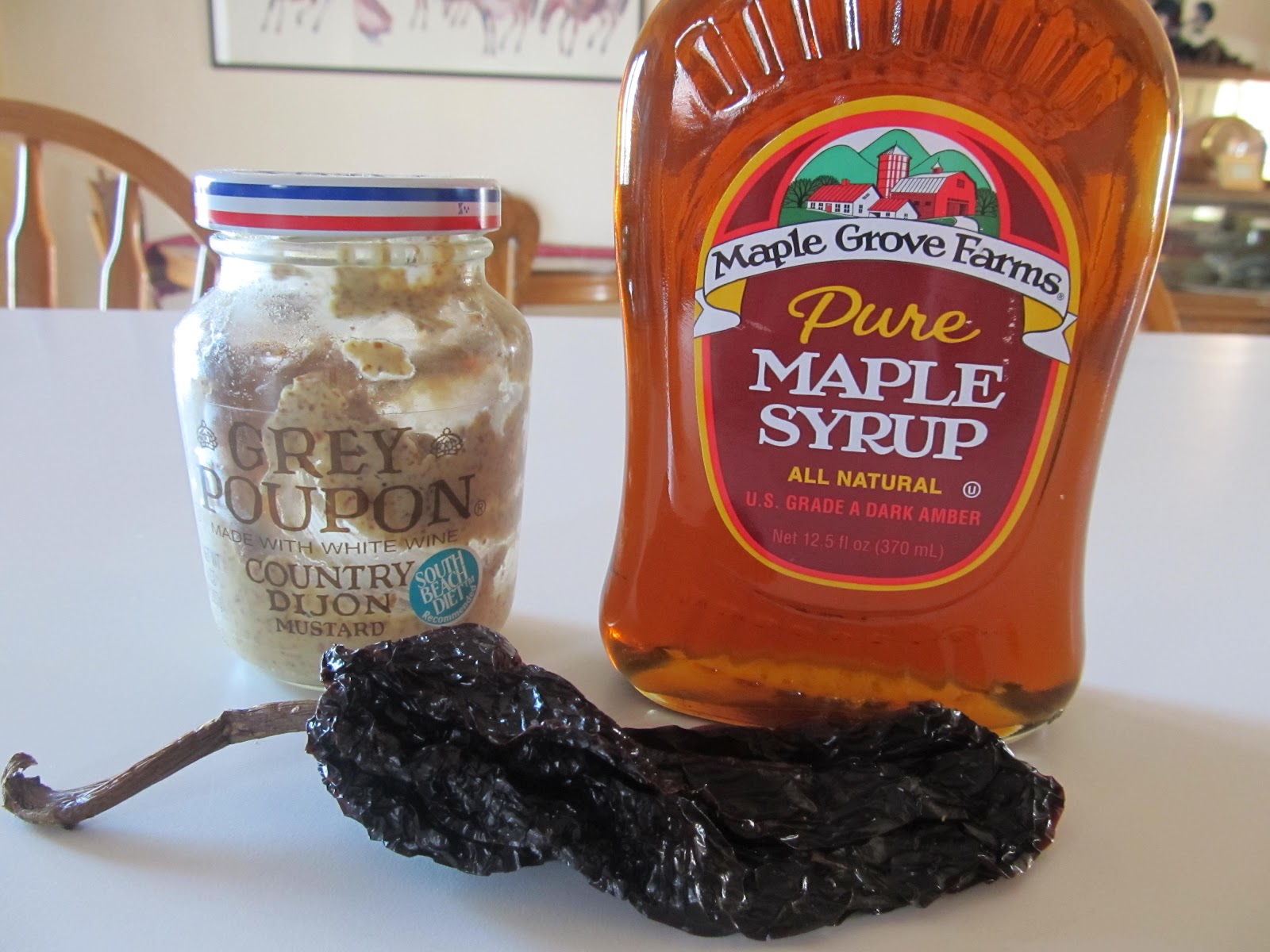 Kim's Cooking and Gardening AnchoMaple Glazed Roast Turkey with CranberryMango Relish