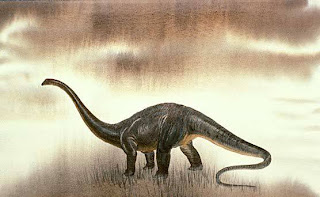 Dinosaurio herbívoro Diplodocus