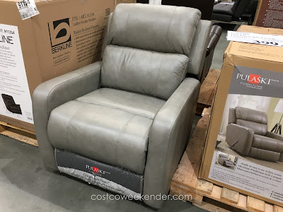 Pulaski Leather Glider Recliner Chair: great for any living or family room