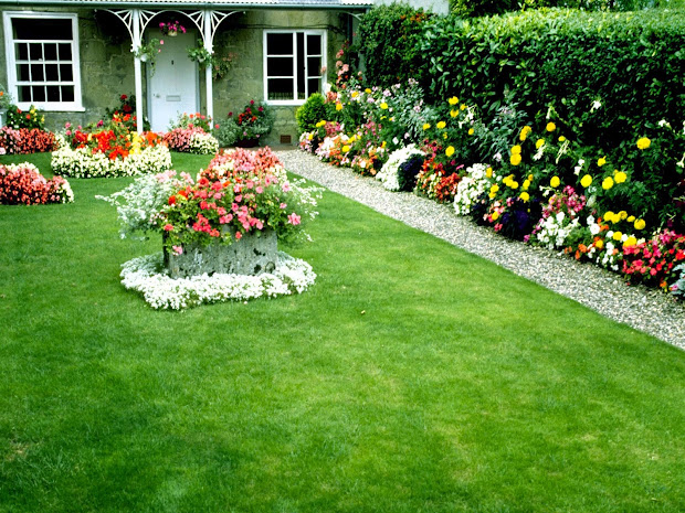 beautiful garden wallpaper