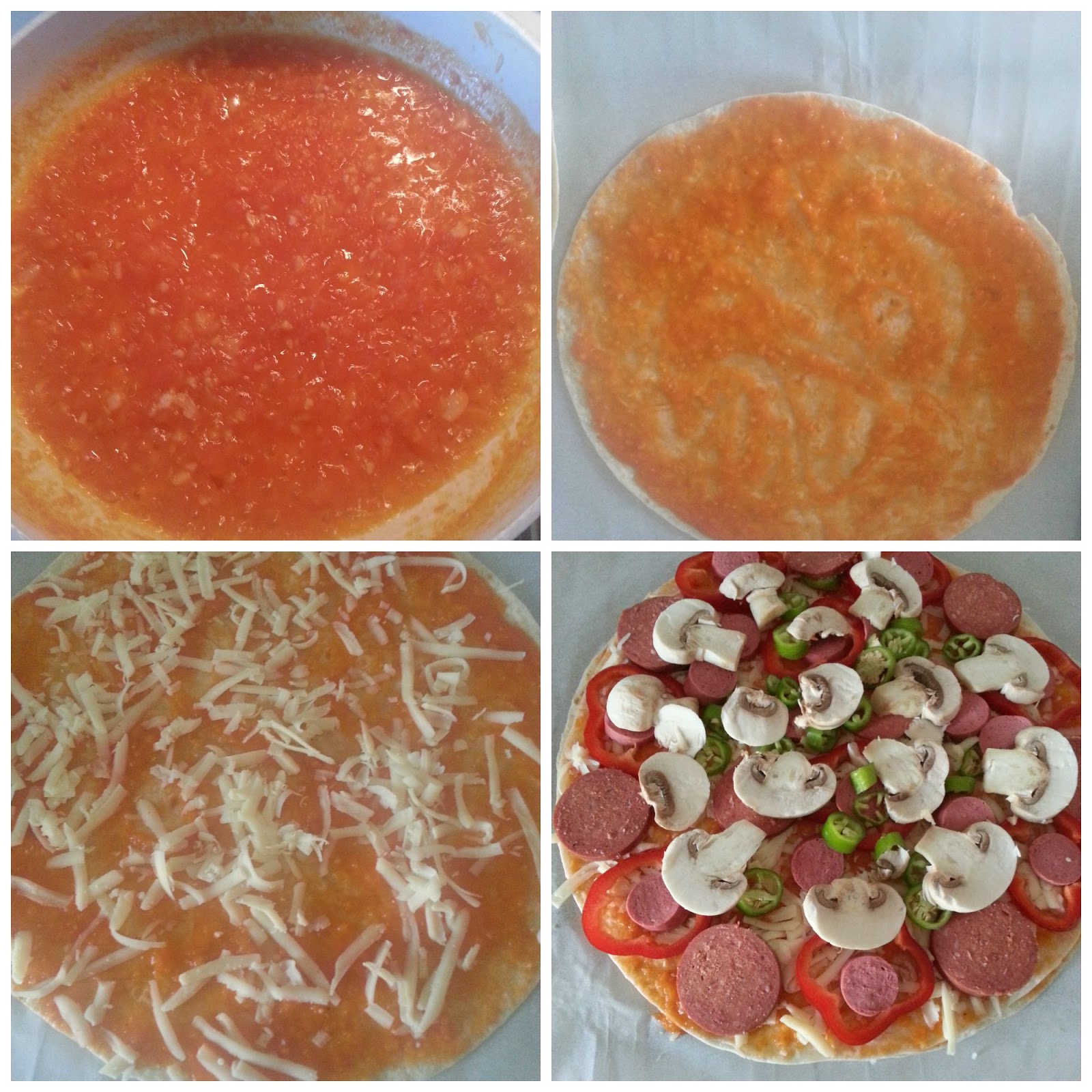 Lavaş Pizza Vanilins