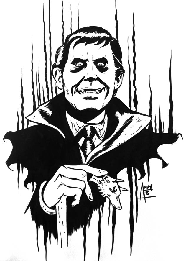 The Collinsport Historical Society Barnabas Collins by Andy Belanger