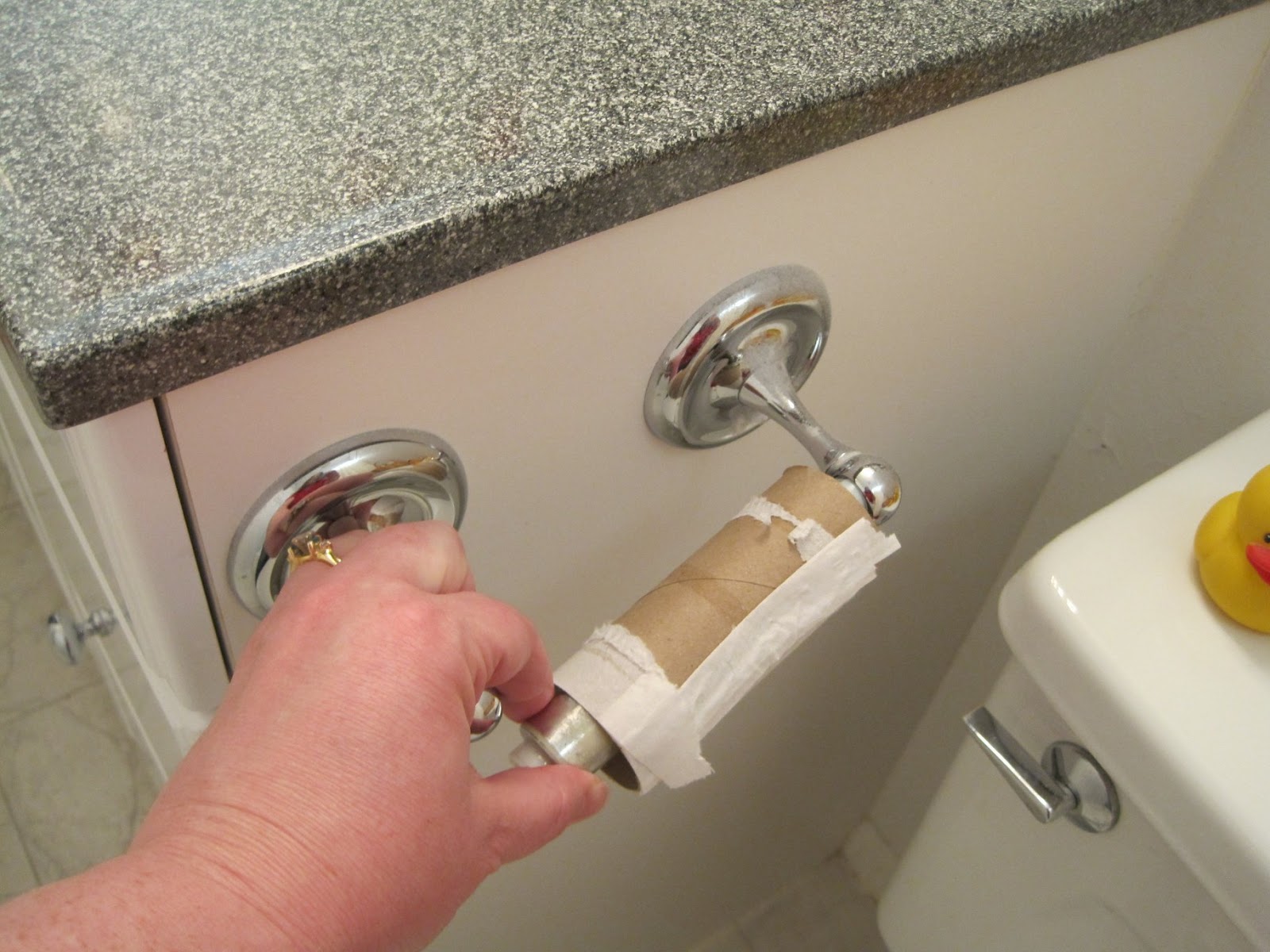 Remedial Adulthood How to replace a toilet paper roll