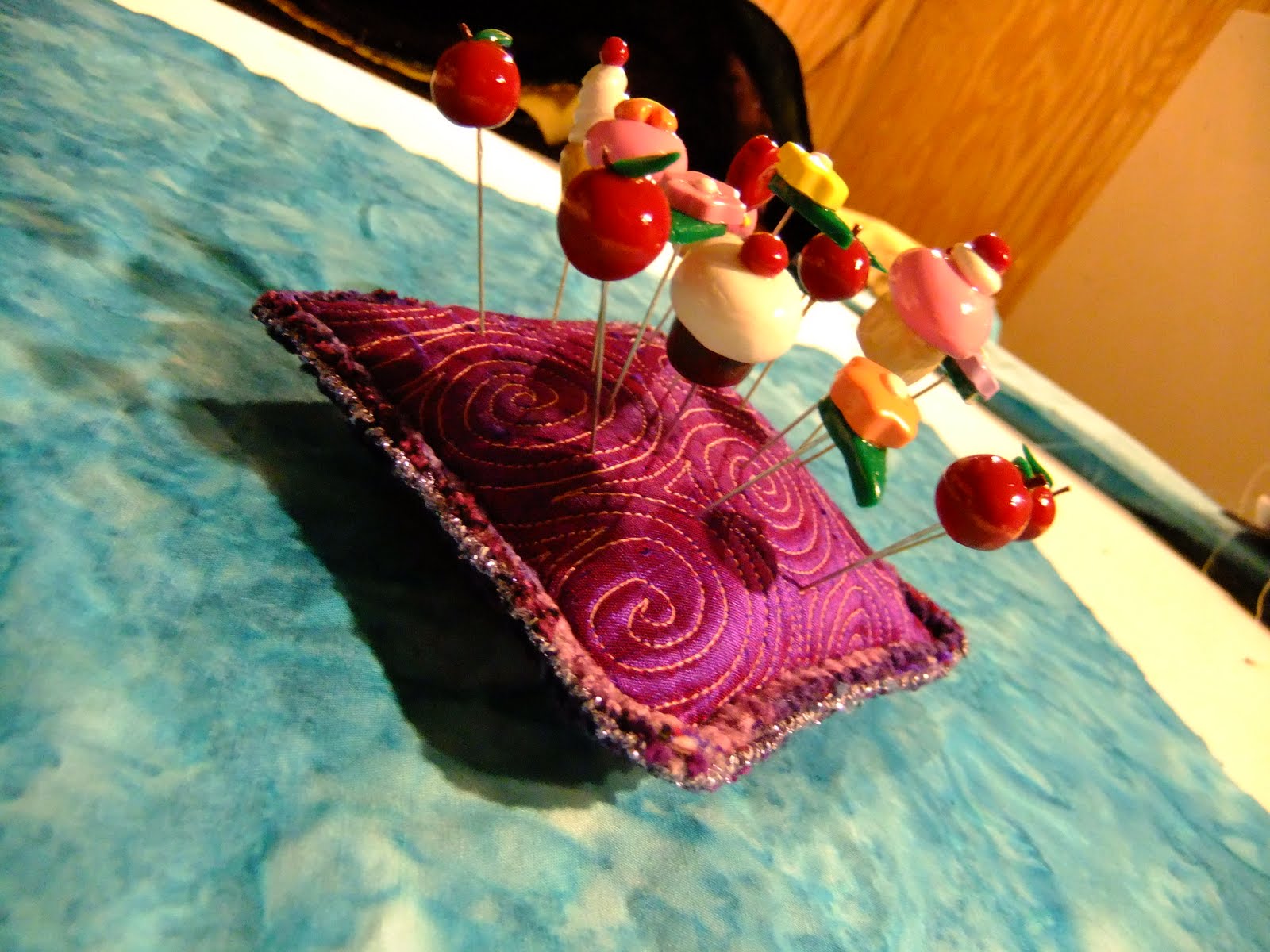 The Free Motion Quilting Project Quilted Pincushion Tutorial