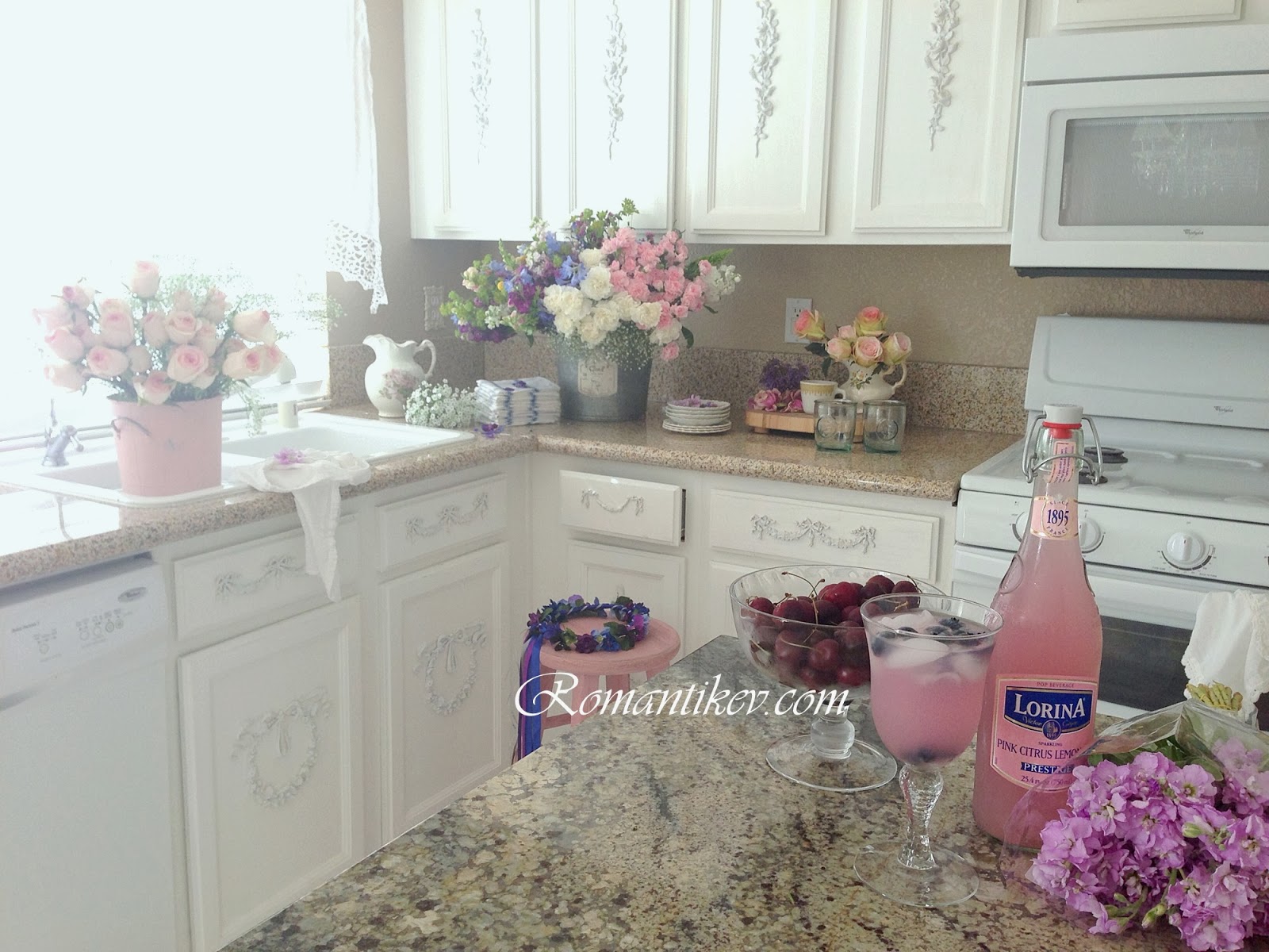 My Shabby Chic Home Romantik Evim Romantik Ev