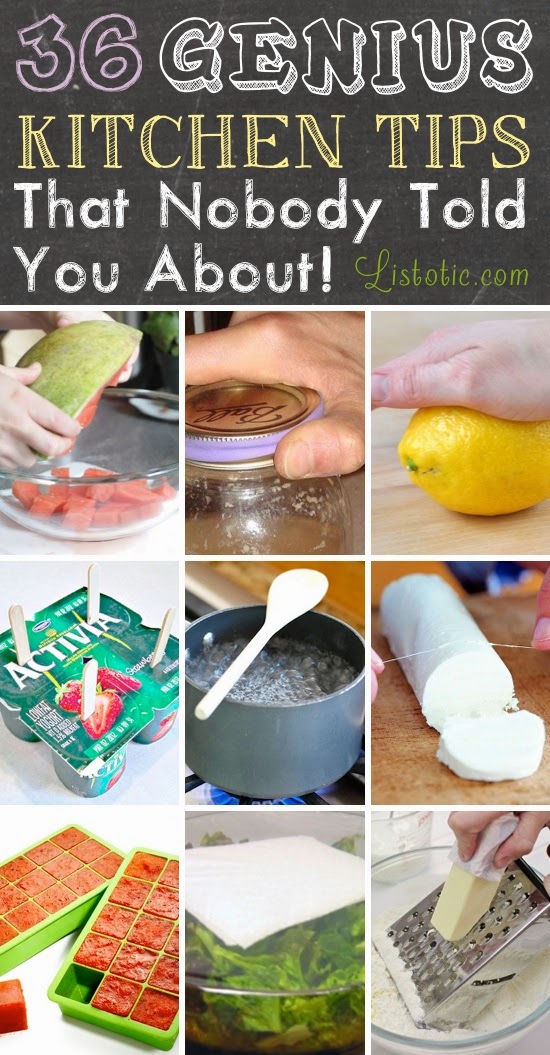 36 Kitchen Tips and Tricks That Nobody Told You About - HANDY DIY