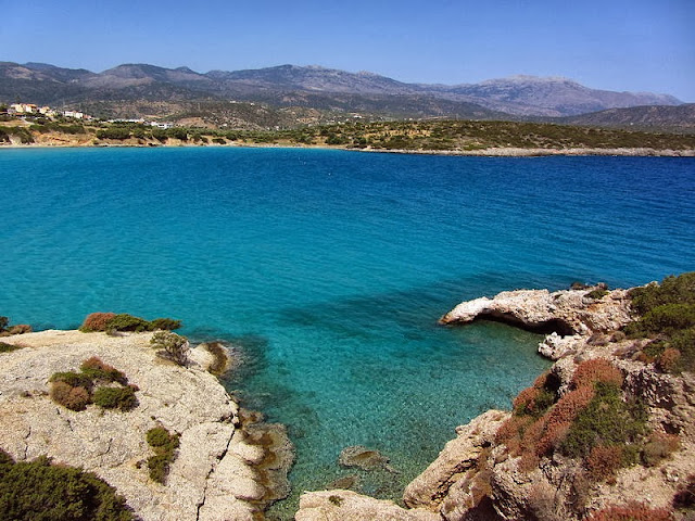 Voulisma Beach in the village of Istrol. Photo: WikiMedia.org.