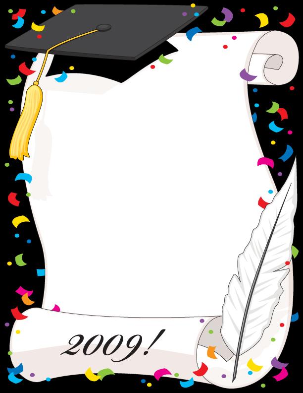 molduras de convites de formatura