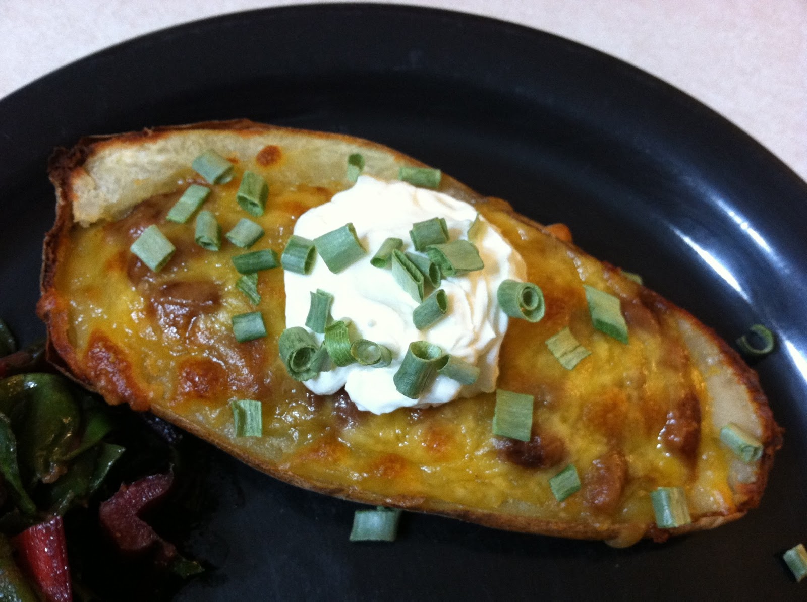 menu managed Chili Stuffed Baked Potatoes