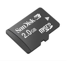 microsd de 2gb, 4gb y 8gb Sandisk