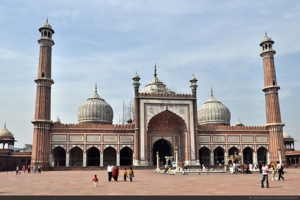 Islamic Pictures: Jama Masjid (Delhi, India) Greatest Mosque