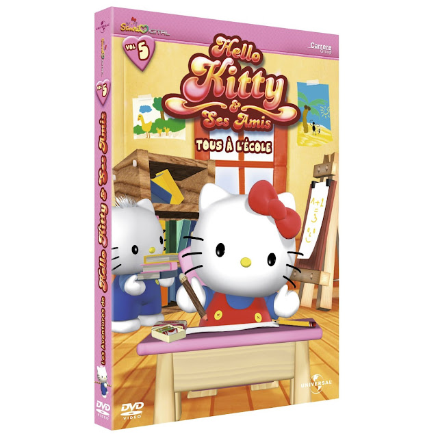 DVD hello kitty : Aventures de Hello Kitty & ses amis - 5 - Tous à l'école
