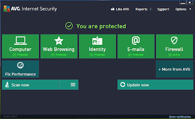 AVG 2013 with serial key