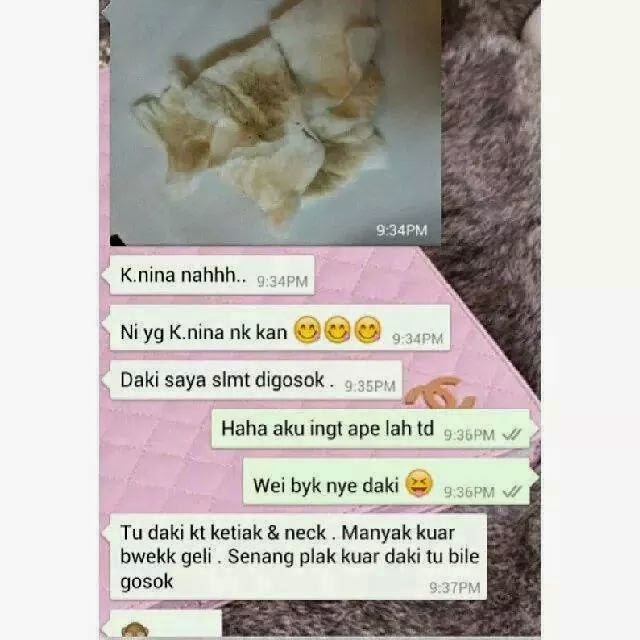 Testimoni Toner buang daki Testimoni Toner buang daki