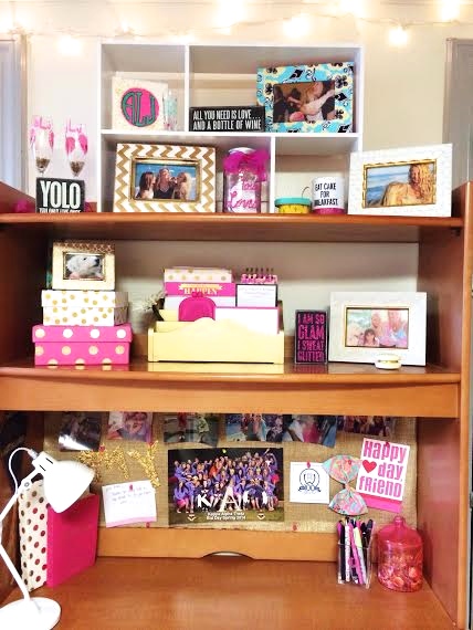 Dorm Room Desk I Believe In Pink