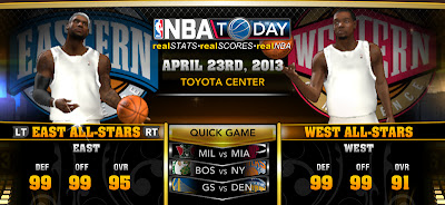 NBA 2K13 White / Missing All-Star Jerseys NBA 2K13 White / Missing All-Star Jerseys