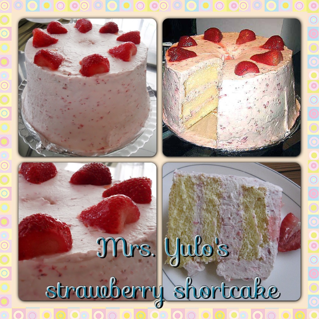 Heart of Mary Strawberry Shortcake