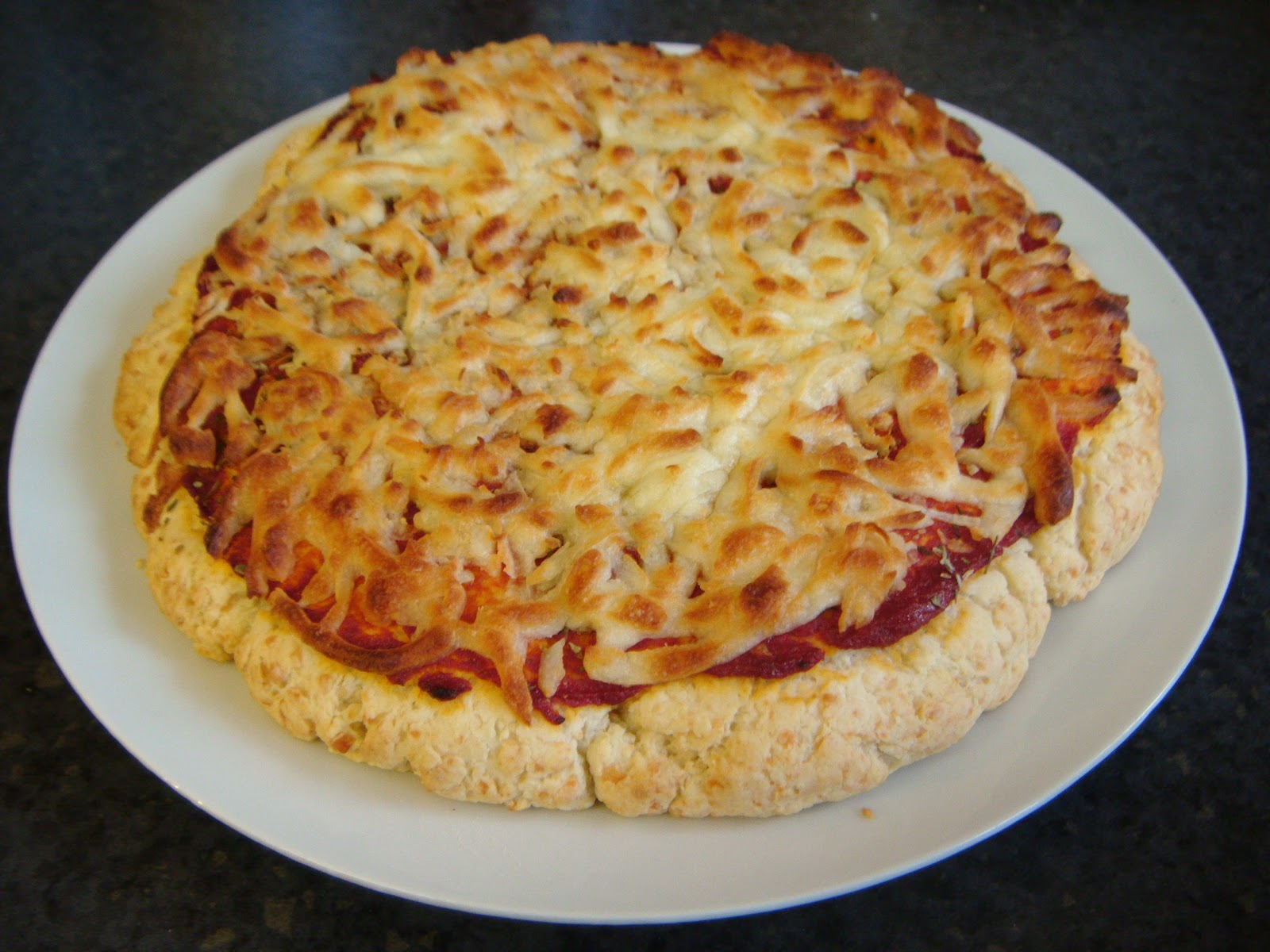 We Don't Eat Anything With A Face Quick and Easy Scone Base Pizza