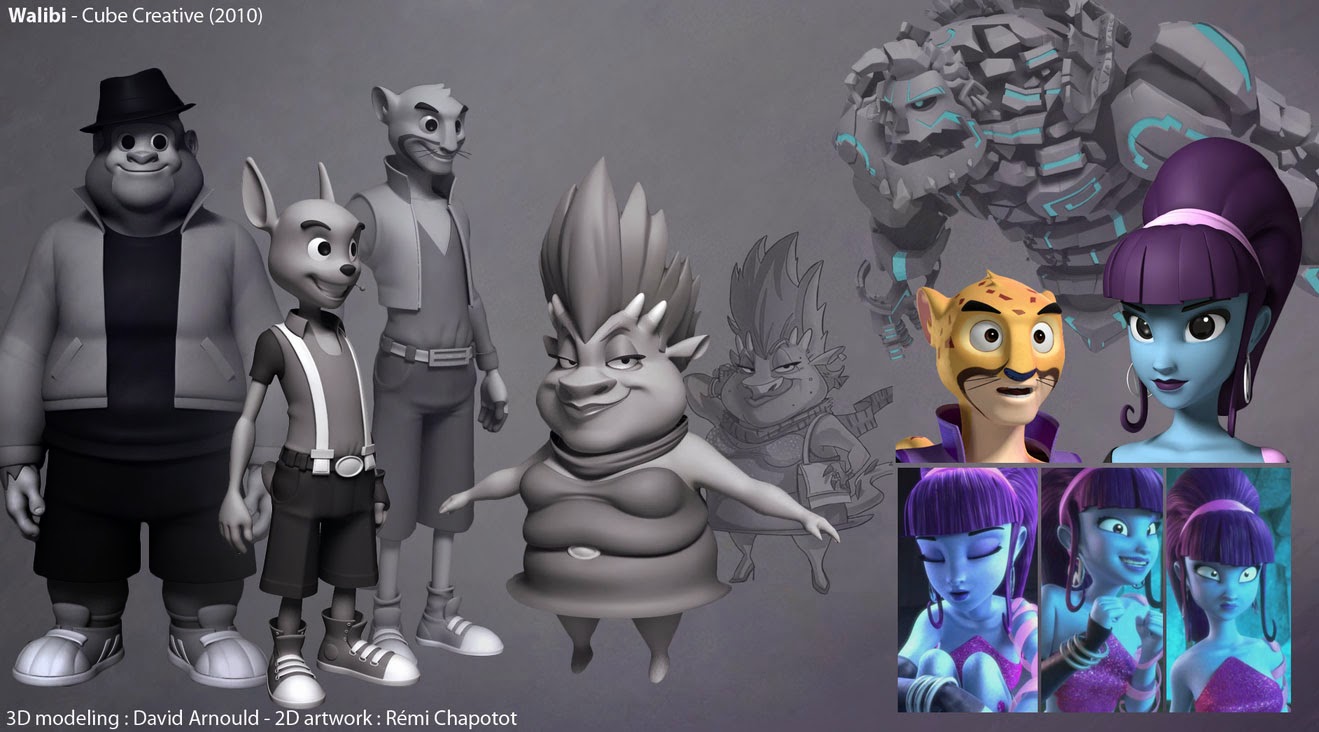 Sculpt 3D David Arnould Walibi