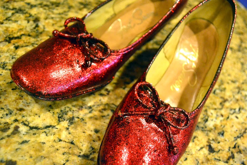 designed by Diana Glitter shoes tutorial
