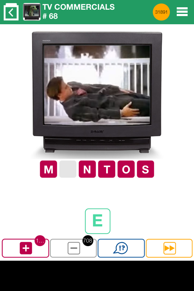 App and Answers: 100 Pics 1 Picture Quiz Tv Commercials Level 61-70 Answers