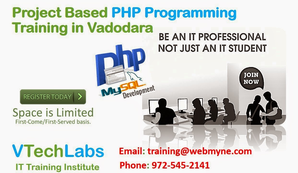 PHP Programming Training Courses in Vadodara