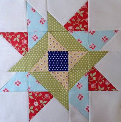 Gorgeous Star Block Gorgeous Star Block