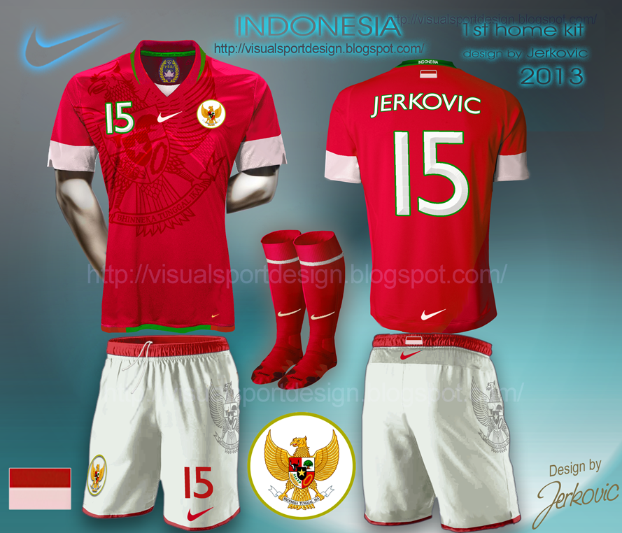Visual Sportwear Unique Design INDONESIA FF NIKE