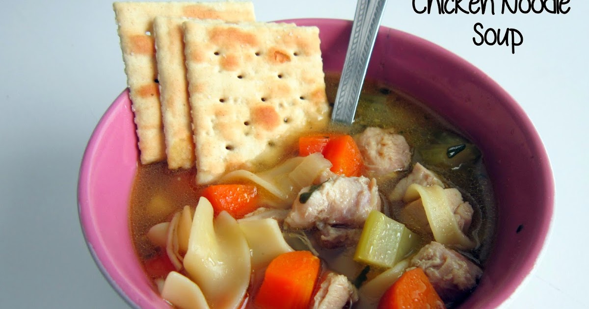 Spontaneously Creative: Chicken Noodle Soup