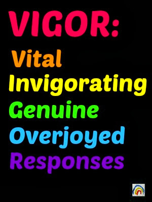 VIGOR in the Classroom: VITALITY in Early Childhood ~~ Discussion at PreK+K Sharing 