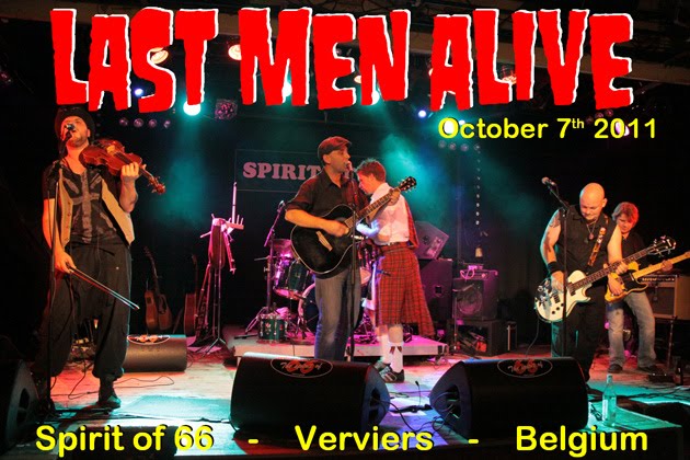 Last Men Alive (07oct2011) at the "Spirit of 66", Verviers, Belgium.
