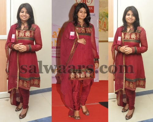 Casual Salwar at a Beauty Contest