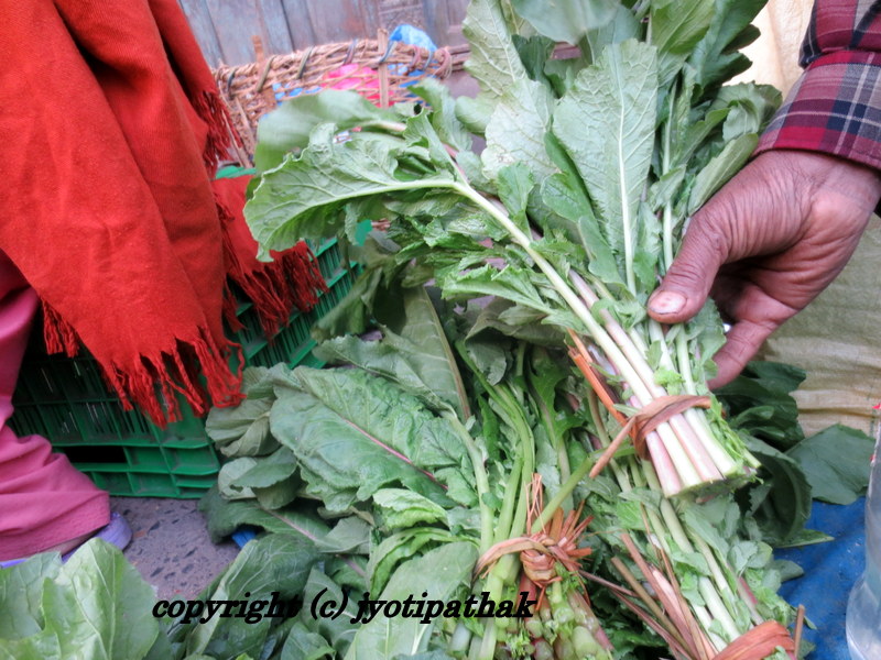 Taste of Nepal Green Leafy Vegetables सागपात हरु (Part 3)