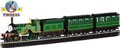 Bachmann trains Emily the tank engine passenger set ready to run HO train toy railway scale model