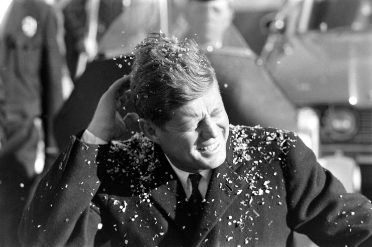 Amazing Historical Photo of John F. Kennedy in 1960 