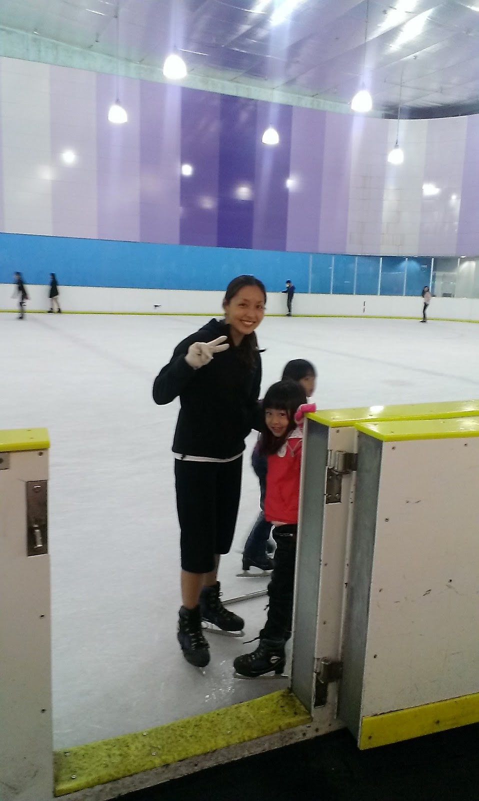 With Kids, We Go... Kallang Ice World