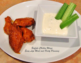 Buffalo Chicken Wings by Easy Life Meal and Party Planning  The best Buffalo Chicken Wing recipe out there. Easy to follow recipe. Tongue tantalizing taste.